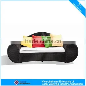 Outdoor Daybed Rattan Sofa Bed (K-9097) thumbnail-1