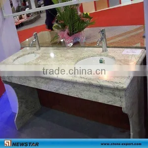 River White Granite Vanity Top With Sink thumbnail-1