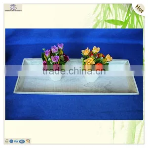 Fruit Flower Decorating Solid Antique Slim Thin Paulownia Tray thumbnail-5