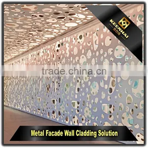 304 Stainless Steel Decorative Laser Cut Outdoor Perporated Metal Screen thumbnail-6