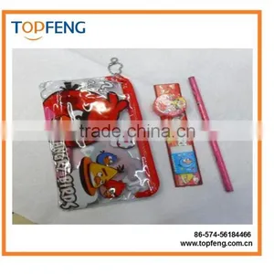 Promotional Kids Stationery Set With Pencil Rubber Ruler Sharpener thumbnail-1