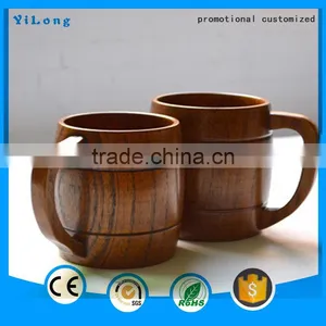 Top Quality Drink Natual Can be Customized Logo Wooden Coffee Cups thumbnail-1