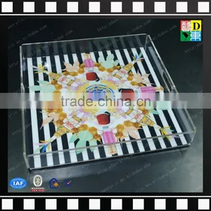 Hot Sale Acrylic Fruit Tray Snakes Tray in Food Grade From Shenzhen Yidong thumbnail-5