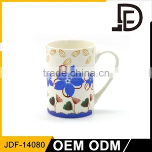 Drinkware Ceramic Coffee Espresso Mug, Plain White Ceramic Coffee Mugs thumbnail-1
