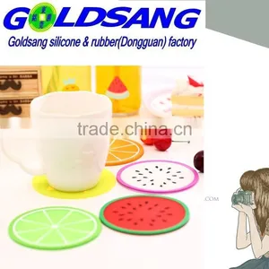 2015 Hot Selling Fruit Shape Heat Resistant Silicone Cup Mat House Decoration thumbnail-1