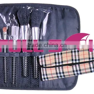 5pcs Travel Makeup Cosmetic Brush Set thumbnail-1