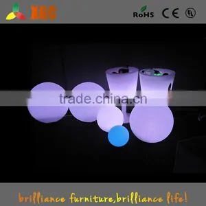 Express Illuminated LED Light up Globe Ball / Outdoor Waterproof LED Sphere Light Ball thumbnail-3