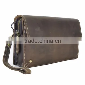 Men's Cluth Crazy Horse Genuine Leather Cluth thumbnail-1