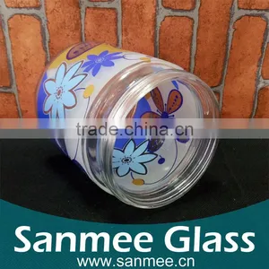 Hot Selling Low Price China Manufacture Glass Storage Jar With Glass Lid thumbnail-2