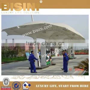 To Install the Integrally Completed Inland River Landscape Bridge,BISINI New Design for Steel Structure Bridge(BF08-Y10048) thumbnail-3