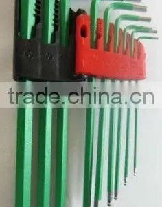 9Pcs Hex Key Set Ball(standard Length) thumbnail-1