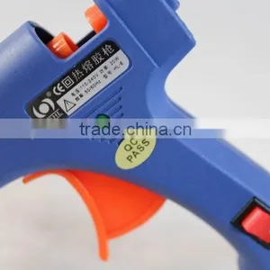 20W Glue Gun + 25pcs 200mm Glue Stick Crafts Repair Tool Mini Electric Heating Hot Melt Glue Gun thumbnail-3