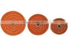 Orange Muslin Jewelry Polishing Buff Wheel With High Qulity thumbnail-1