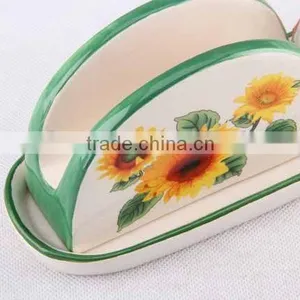 New Design Hot Selling Cruet Set With Napkin Holder Ceramic Set thumbnail-2
