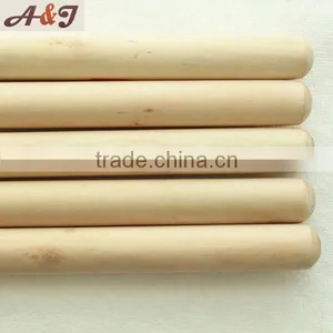 Natural Wooden Broom Handle With Screw End thumbnail-2