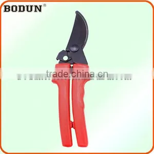B4017 Black Head With Red Plastic Handle Garden Tool / Pruning Shears / Garden Scissors thumbnail-1