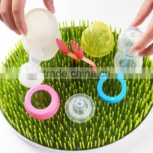 Custom Cheap Baby Bottle Accessories Drying Rack Plastic Grass Drying Rack thumbnail-5