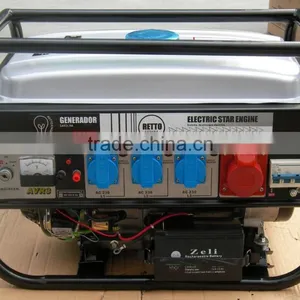 4 Stroke Gasoline Engine 163cc Capacity Gasoline Generator Battery thumbnail-4