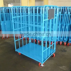 Roll Box Palette /roll Carts With Blue Color thumbnail-1