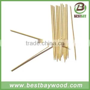 Food Grade Round Barbeque Bamboo Skewers /sticks thumbnail-5