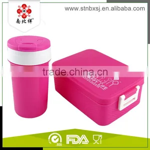Kids Plastic Lunch Box With Water Bottle thumbnail-4