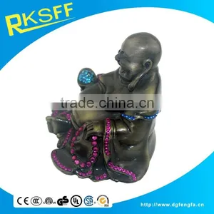 China Feature Brass Zinc Alloy Handmade Gold Buddha in Hot Sale thumbnail-4