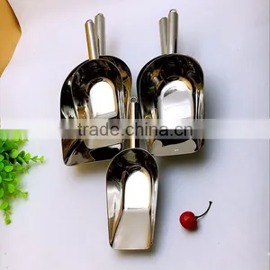 High Quantity Bar Tools Square Stainless Steel Ice Shovel, Ice Scoop thumbnail-4