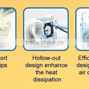 Car HID Light,led Headlight, 50w Cree Headlight H1 50W COB Chips 3600LM LED High Power H1 50W Car Fog Headlight H4 HI-LOW thumbnail-6