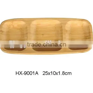 LFGB FSC Certificate Bamboo Service Tray thumbnail-1