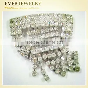 Wholesale Shining Rhinestone Shoe Applique for Women thumbnail-1