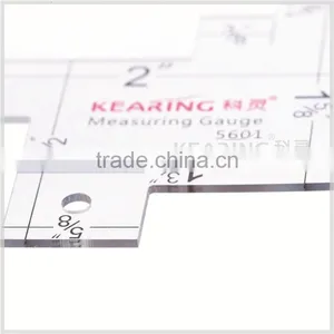 Kearing Brand Inch Plastic Sandwich Line Measuring Gauge #5601 thumbnail-1