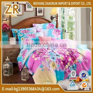 100% Cotton Reactive Printed Bedding Set thumbnail-1
