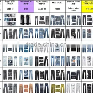 G Latest Girl Jeans Wholesale Mixed Styles Wholesale thumbnail-2