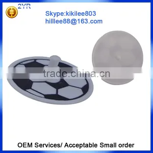 Plastic Mini Football Spinning Top Toy Promotional Hot Sale, Mini Basketball Spinning Top Random Mixed thumbnail-1