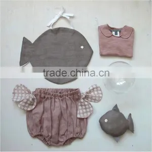 Incredibly Sweet Baby Linen Shorts and Accessories Embellished Chic Briefs for Boys thumbnail-1