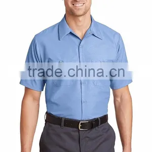 Best Selling Products Junyunchang Brand Smooth Short Sleeve Workwear Clothing Made in China thumbnail-1