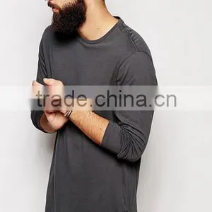 2016 China Manufacturers Summer Men Short Sleeve Double Sided Zipper100coton t Shirt thumbnail-4