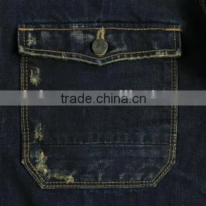 2014 Newest Hotsale Fashion Denim Jacket thumbnail-5