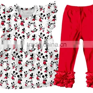Silk Milk Summer Children Sleeveless Outfit Back to School Sets Summer Girls Outfit thumbnail-2