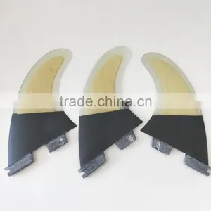 Water Sport Surfing Quillas FCS2 Fins Carbon Bamboo FCS II G5 Fins thumbnail-1