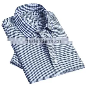 Body Fit t Shirts for Men Fancy Plaid Fabric t Shirts for Men T-shirt thumbnail-3