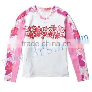 Children's Rash t Shirt White for Girl thumbnail-1