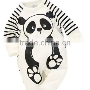 Chrismas Cartoon Animal Pure Cotton Baby Romper thumbnail-4