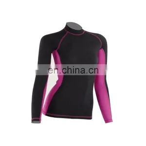 Custom Printed Women Compression Shirt Rash Guard thumbnail-1