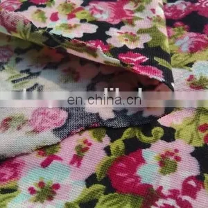 Winfar Textile Knit Single Jersey Super Soft Ring Spun Viscose Lycra Fabric Printed for Garment thumbnail-2
