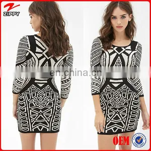 2014 New Fashion Summer Dress Casual Bodycon Dress Wholesale Bandage Dress thumbnail-1