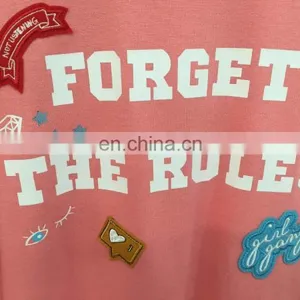 Ladies' Printed Cloth Embroidered Long-sleeved Fleece thumbnail-3