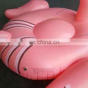 Custom 6p Eco-friendly PVC Inflatable Pool Flamingo Pool Float 190cm thumbnail-5