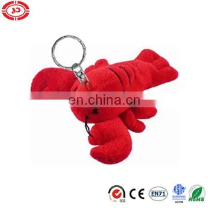 Red Lobster Velboa Promotional Selling Keychain Toy thumbnail-1