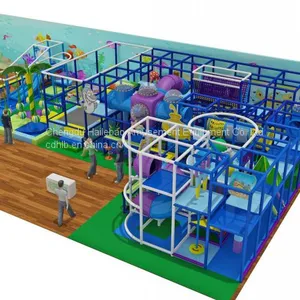 HLB-I17009 Children Commercial Amusement Park China Playground Equipment thumbnail-2